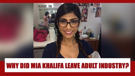 mya khlifa|Mia Khalifa on why her work in the adult film industry wasnt a